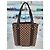 Louis Vuitton Borsa Tote Bourgeois Damier Ebene Marrone - vista 8