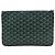 Goyard Borsa Clutch Sena MM SENAT Verde