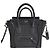 Luggage Céline Borsa a spalla in pelle di vitello Nano Drum Nero