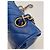 Chanel Borsa a tracolla mini catena dorata classica Blu - vista 19