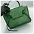 Belt Bag Céline Borsa Tote Nano Verde - vista 6
