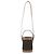 Fendi Mini borsa in tessuto Montrezzo Brown FF - vista 5