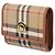 Burberry Small Check Folding Wallet White - view 4