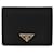 Prada Cartera Logo Triángulo Tesuto Negro  - vista 1