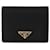 Prada Cartera Logo Triángulo Tesuto Negro  - vista 3