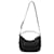 Prada Bolsa de ombro de couro com logo triangular Preto - vista 5