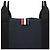 Thom Browne Sac à outils avec ouverture à cordon de serrage Bleu - vue 9