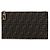 Fendi Pochette Baguette Media Piatta Marrone - vista 3