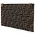 Fendi Pochette Baguette Media Piatta Marrone - vista 4