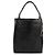 Chloé Gran Bolsa Tote de Cuero Texturizado Negro - vista 3