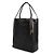 Chloé Gran Bolsa Tote de Cuero Texturizado Negro - vista 4