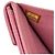 Chanel Cartera de flap de cordero con logo CC clásico - Rosa - vista 12