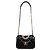 Chanel Borsa a soffietto da donna in pelle di agnello, borsa media, oro e nero - vista 6