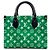 Louis Vuitton Monogramm Samt OnTheGo Tote Bag Grün