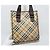 Burberry Bolsa de ombro xadrez com fivela - vista 5