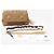 Tory Burch Clutch de cuero suave Fleming Tiramisu - vista 8