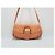 Salvatore Ferragamo Borsa a spalla con ornamento Gancini Arancione - vista 2
