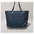 Chanel Borsa a Spalla Gabrielle con Catena Blu - vista 2