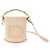 Delvaux Weiche Mini-Eimer-Tasche Torion von Pin Toy Braun