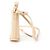 Delvaux Weiche Mini-Eimer-Tasche Torion von Pin Toy Braun - Ansicht 2