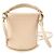 Delvaux Weiche Mini-Eimer-Tasche Torion von Pin Toy Braun - Ansicht 3