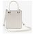 Prada Tote Bag aus gebürstetem Emaille in Weiß - Ansicht 3