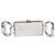 Gucci Diamantarmband aus schwarzem Stahl - Ansicht 5