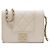 Chanel Mademoiselle Caviar Mini Borsa a Catena Incrociata Oro Bianca Bianco