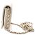 Chanel Mademoiselle Caviar Mini Borsa a Catena Incrociata Oro Bianca Bianco - vista 2