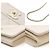 Chanel Mademoiselle Caviar Mini Borsa a Catena Incrociata Oro Bianca Bianco - vista 7