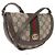 Gucci Borsa a Spalla Ophidia Mini GG Marrone - vista 4