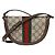 Gucci Borsa a Spalla Ophidia Mini GG Marrone - vista 6