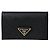 Prada Tarjetero negro con logo triangular Saffiano: QHH - vista 2