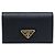 Prada Tarjetero negro con logo triangular Saffiano: QHH - vista 3