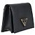 Prada Tarjetero negro con logo triangular Saffiano: QHH - vista 4