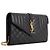 Saint Laurent Borsa portafoglio a busta trapuntata Nero - vista 4