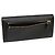 Prada Cartera larga de cuero Saffiano Triangle QHH Negro - vista 10