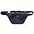 Prada Borsa a cintura in nylon Saffiano nera Nero - vista 8