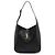 Saint Laurent Borsa a spalla piccola con monogramma nera AAAUQ Nero - vista 2