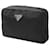 Prada Pochette con Logo Pocono Triangle Nero  - vista 1
