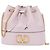 Valentino Borsa a secchiello con logo distintivo Porpora - vista 2