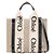 Chloé Borsa Tote Woody Piccola Blu Navy - vista 2