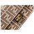 Fendi Borsa a Spalla Baguette con Catena Beige AUNJ Marrone - vista 6