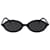Miu Miu Gafas de sol ovaladas negras Rigard Negro  - vista 3