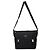 Prada Borsa a tracolla in nylon leggero Nero - vista 4