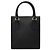 Prada Bolsa Tote Saffiano Preta com Logo Triangular Número do Produto: NZV Preto - vista 4