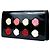 Chanel Camelia Makeup Palette Folded Wallet Long Wallet Black