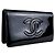 Chanel Camelia Makeup Palette Folded Wallet Long Wallet Black - view 10