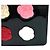 Chanel Camelia Makeup Palette Folded Wallet Long Wallet Black - view 5