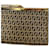 Fendi Clutch con logo FF Marrone  - vista 3